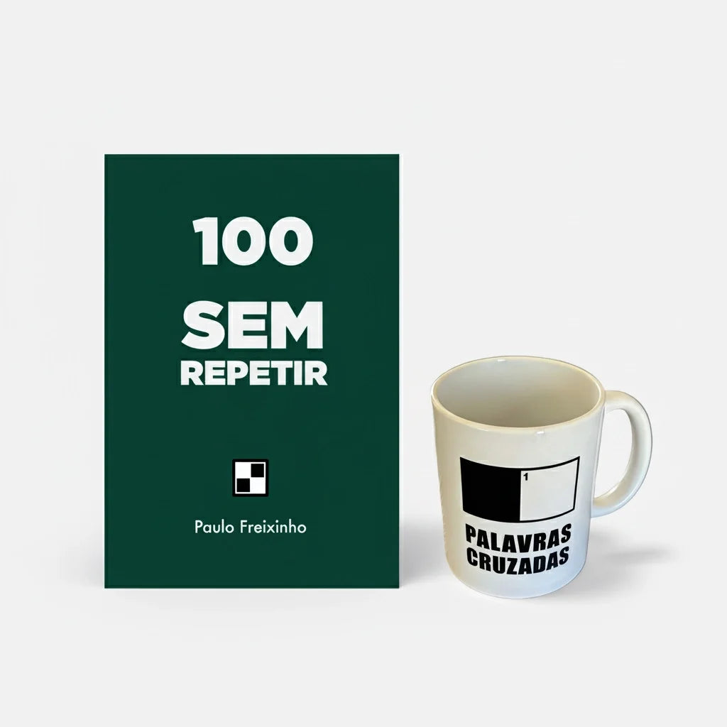 Kit Livro 100 Sem Repetir + Caneca