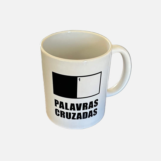 Caneca de Palavras Cruzadas